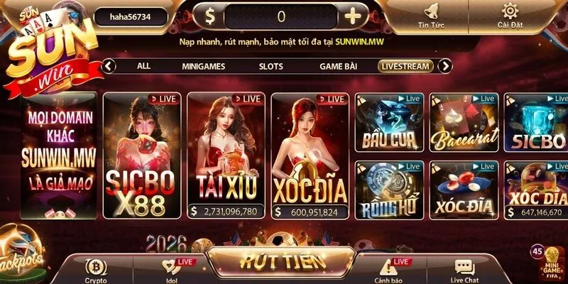 Casino Sunwin là điểm đến hàng đầu cho những tín đồ đam mê cá cược