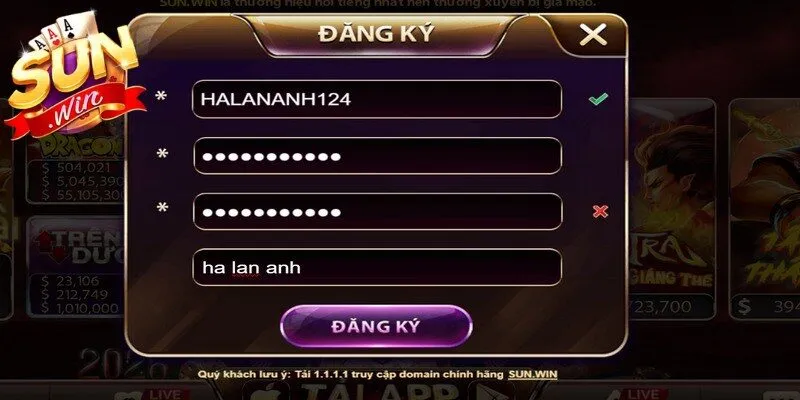 Quy trình tạo tài khoản tại cổng game nhanh chóng chỉ với 3 thao tác